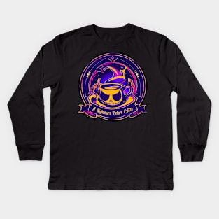 Nightmare Before Coffee V6 Kids Long Sleeve T-Shirt